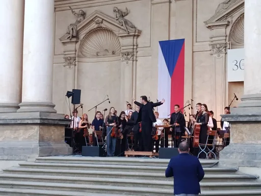 Zakončení ZUŠ Open i s naším orchestrem